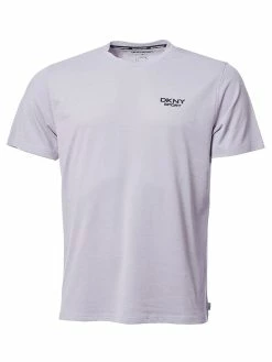 DKNY Sport Greenwood Pique T-Shirt - Silver Marl