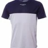 DKNY Sport Greenwood Colour Block Pique T-Shirt - Silver Marl/Navy -Deals Golf Apparel Store shirt dk220dksms2201120men20silver 1 21918.1667502295