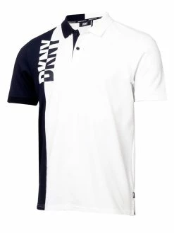 DKNY Golf City Polo - White/Navy
