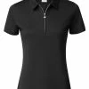 Daily Sports W Peoria Short Sleeve Polo Shirt - Black -Deals Golf Apparel Store shirt ds320001 1512099920ldy20black 1 65389.1671780021