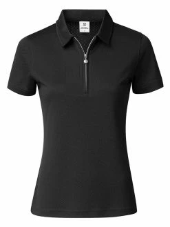 Daily Sports W Peoria Short Sleeve Polo Shirt - Black