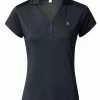 Daily Sports W Anzio Cap Sleeve Polo - Navy -Deals Golf Apparel Store shirt ds320443 1062059020ldy20navy 1 64614.1671793947