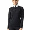 Daily Sports W Karolina Long Sleeve Half Neck Top - Navy -Deals Golf Apparel Store shirt ds320443 1122059020ldy20navy 1 06718.1671707013