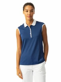 Daily Sports W Helena Sleeveless Polo Shirt - Spectrum