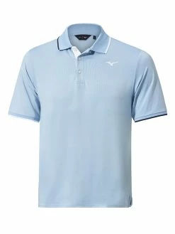 Mizuno Quick Dry Comp Plus Polo - Light Blue