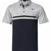 Mizuno Quick Dry Hazard ST Polo - Light Grey -Deals Golf Apparel Store shirt miz22052ga2008200320men20grey 1 96283.1667502405