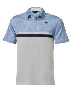 Mizuno Quick Dry Hazard ST Polo - Light Blue