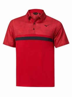 Mizuno Quick Dry Hazard ST Polo - Red