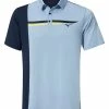 Mizuno Quick Dry Elite Panel Polo - Light Blue -Deals Golf Apparel Store shirt miz22052ga2009201920men20blue 1 20298.1667502409