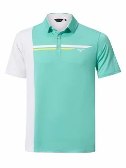 Mizuno Quick Dry Elite Panel Polo - Mint