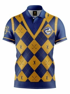 Official NRL Fairway Golf Polo Shirt - Parramatta Eels