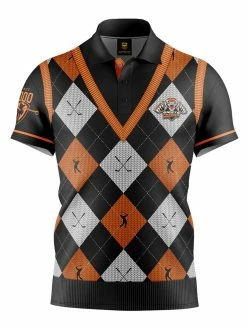 Official NRL Fairway Golf Polo Shirt - Wests Tigers