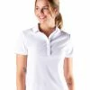 Nivo W Brenna Polo - White -Deals Golf Apparel Store shirt nv220ni22111002010020ldy20white 1 31668.1667501840