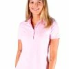 Nivo W Brenna Polo - Quiet Pink -Deals Golf Apparel Store shirt nv220ni22111002061620ldy20pink 1 42394.1667502131