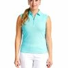 Nivo W Nikki Polo - Curacao Blue 2 Nivo W Nikki Polo - Curacao Blue -Deals Golf Apparel Store shirt nv320ni02101012050220ldy20blue 1 96440.1671780282