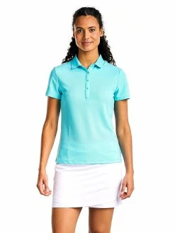 Nivo W Brenna Polo - Curacao Blue