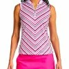 Nivo W Chloe Mock - Magenta 1 Nivo W Chloe Mock - Magenta -Deals Golf Apparel Store shirt nv320ni32111332070220ldy20magenta 1 42549.1675157335