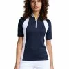 Nivo W Cali Mock - Navy -Deals Golf Apparel Store shirt nv320ni32111342040020ldy20navy 4 10700.1675692966