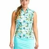 Nivo W Lailah Mock - Curacao Blue -Deals Golf Apparel Store shirt nv320ni32111512050220ldy20blue 1 27126.1671780301