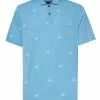 Oakley RC Micro Shade Print Golf Polo Shirt - Golf Pattern Stonewash -Deals Golf Apparel Store shirt o320foa403747209ry20men20blue 1 59535.1678779526