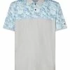 Oakley Sand Block Polo - Stone Wash Blue -Deals Golf Apparel Store shirt o320foa404354206ek20men20blue 1 34826.1678779499