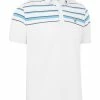 Original Penguin Slub Colour Block (Reg Fit) Golf Polo - Bright White -Deals Golf Apparel Store shirt op220ogksc0312011820men20white 1 97410.1669748194