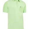 Original Penguin Colour Block (Reg Fit) Golf Polo - Green Ash -Deals Golf Apparel Store shirt op220ogksc0b42032320men20green 1 20981.1669748216