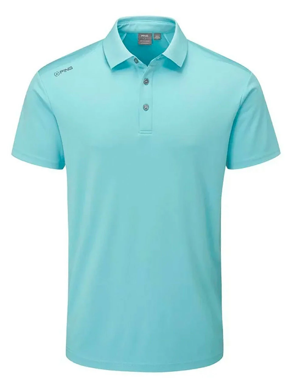 Ping Lindum Tailored Fit Polo - Sky Blue 3 Ping Lindum Tailored Fit Polo - Sky Blue