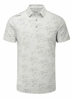 Ping Rae Tailored Fit Polo - Silver