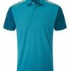 Ping Malvern Tailored Fit Polo - Scuba Blue/Deep Atlantic -Deals Golf Apparel Store shirt pg220p0352520sbda20men20blue 1 72090.1667555566