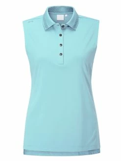 Ping Women's Solene Polo - Sky Blue
