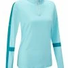 Ping Women's Tamara Long Sleeve Polo - Aquatic/Scuba Blue -Deals Golf Apparel Store shirt pg220p9358020das20ldy20blue 1 98190.1667474300