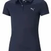 Puma JR Girls Essential Golf Polo - Navy Blazer -Deals Golf Apparel Store shirt pu120578136201220jnr20navy 1 95575.1667498594
