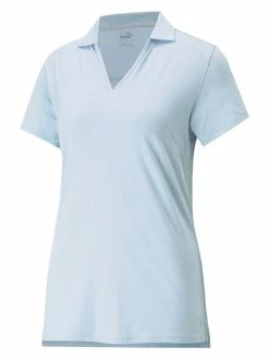Puma Women's CLOUDSPUN Coast Golf Polo - Lucite Heather