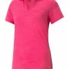 Puma Women's CLOUDSPUN Coast Golf Polo - Orchid Shadow Heather -Deals Golf Apparel Store shirt pu320532991201920ldy20pink 1 30213.1678257520