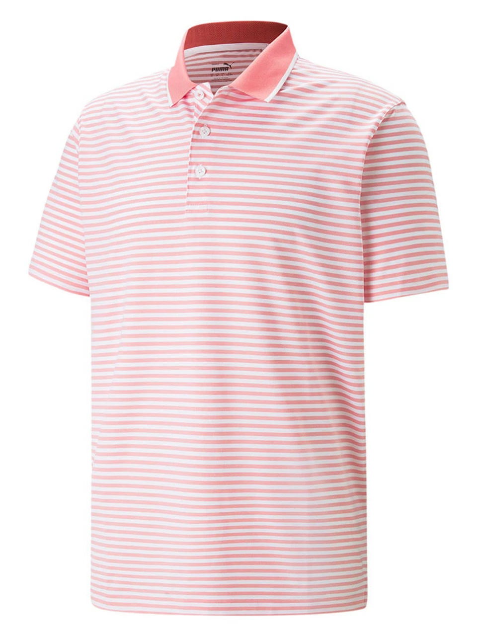 Puma MATTR Feeder Golf Polo - Flamingo Pink 3 Puma MATTR Feeder Golf Polo - Flamingo Pink