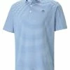 Puma X Arnold Palmer MATTR Traditions Polo - Lake Blue/Bright White -Deals Golf Apparel Store shirt pu320537482200320men20blue 1 20060.1677576331