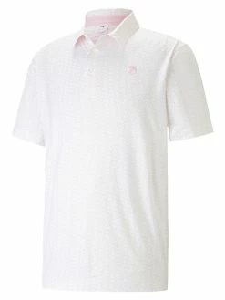 Puma X Arnold Palmer MATTR Sixty Two Polo - Pale Pink