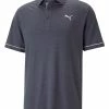 Puma CLOUDSPUN Haystack Golf Polo - Navy Blazer Heather/High Rise 2 Puma CLOUDSPUN Haystack Golf Polo - Navy Blazer Heather/High Rise -Deals Golf Apparel Store shirt pu320538709200320men20navy 1 33101.1678446112