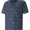Puma MATTR Lagoon Golf Polo - Navy Blazer/Evening Sky -Deals Golf Apparel Store shirt pu320538752200220men20navy 1 90374.1678431512