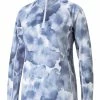 Puma Women's YouV Cloud Golf 1/4 Zip - Navy Blazer -Deals Golf Apparel Store shirt pu320539034200120ldy20navy 1 35561.1677677044