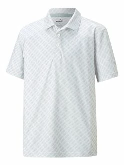 Puma JR Boy's MATTR Pineapples Golf Polo - High Rise