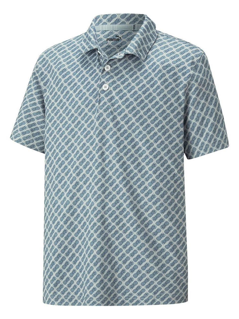 Puma JR Boy's MATTR Pineapples Golf Polo - Navy Blazer 3 Puma JR Boy's MATTR Pineapples Golf Polo - Navy Blazer