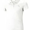 Puma JR Girls Essential Golf Polo - Bright White -Deals Golf Apparel Store shirt pu320578136200320jnr20white 1 28435.1678272104