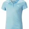 Puma JR Girls Essential Golf Polo - Day Dream -Deals Golf Apparel Store shirt pu320578136201720jnr20blue 1 45746.1678272107