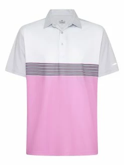 Sporte Leisure Dri-Sporte Oscar Mens Polo - Vovo Pink