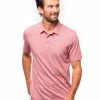 Travis Mathew The Zinna Polo - Heather Cardinal -Deals Golf Apparel Store shirt tr120the20zinna20mps20red 1 29705.1667499480