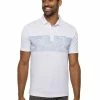 Travis Mathew Bouldering Polo - White -Deals Golf Apparel Store shirt tr220bouldering20men20white 1 07185.1674113824