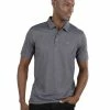 Travis Mathew Eagle Peak Polo - Heather Dark Grey -Deals Golf Apparel Store shirt tr220eagle20peak20men20grey 1 23016.1675331305