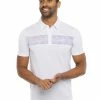 Travis Mathew In A Meeting Polo - White -Deals Golf Apparel Store shirt tr220in20a20meeting20men20white 1 08842.1675331300